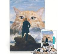Puzzle da 1000 pezzi per adulti Il Viandante Sopra il Mare dei Gatti Gioco Impossibile Rilassante e Stimolante per la Mensola 50x75cm