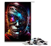 Puzzle da 1000 pezzi per adulti Il volto dei mille mondi ideale come regalo per tutta la famiglia 75x50 cm.