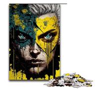 Puzzle da 1000 pezzi per adulti Il volto di un eroe Il gioco è ideale come regalo per tutta la famiglia (75x50 cm)
