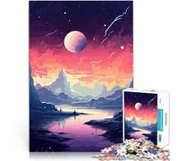 Puzzle da 1000 pezzi per adulti Illustrazione dei pianeti giocattoli educativi per l'apprendimento Gioco educativo per compleanno e Natale 38x26cm
