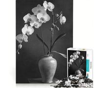 Puzzle da 1000 pezzi per adulti immagine artistica di fiori IV gioco rilassante taglio di precisione adatto per la decorazione della scrivania 50x75cm
