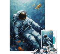 Puzzle da 1000 pezzi per adulti Immersioni Cosmiche sfida impegnativa da completare antistress gioco educativo adatto a partire dai 14 anni (38x26cm)