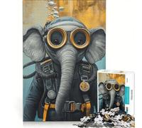 Puzzle da 1000 pezzi per adulti: Immersioni nelle profondità marine con Dumbo Gioco per famiglie interazione genitore-figlio compleanno e Natale 50x75cm