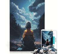 Puzzle da 1000 pezzi per adulti immerso in una luce eterea, gioco rompicapo, attività divertenti da fare a casa, collezione d'artista, belle arti 38x52cm