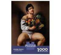 Puzzle Da 1000 Pezzi Per Adulti Immortal Fruit - Man with Fruit Basket Puzzle Per Adolescenti Gioco Rompicapo Decorazione Per La Casa È Ideale Come Regalo 52x38cm/1000pcs