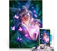 Puzzle da 1000 pezzi per adulti Imperatrice Farfalla Giocattoli educativi per l'apprendimento Giochi per famiglie Un'opera d'arte 52x38cm