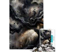 Puzzle da 1000 pezzi per adulti "Imprisoned Mind" - Sfida educativa un'opera d'arte antistress per ragazzi dai 14 anni in su (38x26cm)