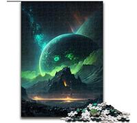 Puzzle da 1000 pezzi per adulti, in cartone, raffigurante il pianeta verde, dimensioni 26x38cm, gioco rompicapo per la casa, per adolescenti e per l'interazione con la famiglia.