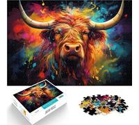 Puzzle da 1000 pezzi per adulti in corteccia di altopiano color antracite gioco sofisticato regali 26 x 38 cm rafforza l'amore tra coppie per bambini dai 14 anni in su