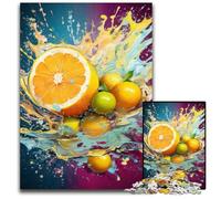 Puzzle da 1000 pezzi per adulti, in legno di limone, ideale per gli innamorati, perfetto come regalo di Natale, Capodanno e San Valentino, 50x75CM/19,68x29,52 pollici.
