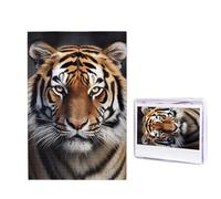 Puzzle da 1000 pezzi per adulti in legno impegnativo puzzle con foto tigre puzzle personalizzato per adulti e bambini serate di gioco in famiglia 50 x 49,5 cm Puzzle