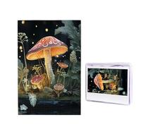 Puzzle da 1000 pezzi per adulti in legno impegnativo puzzle farfalla fungo foto puzzle personalizzato per adulti e bambini serate di gioco in famiglia 50 x 49,5 cm puzzle