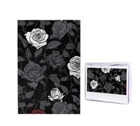 Puzzle da 1000 pezzi per adulti in legno impegnativo puzzle rosa gotico foto puzzle personalizzato per adulti e bambini serate di gioco in famiglia 50 x 49,5 cm puzzle