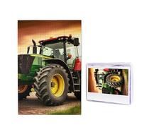 Puzzle da 1000 pezzi per adulti in legno impegnativo puzzle trattore tema foto puzzle personalizzato per adulti e bambini serate di gioco in famiglia 50 x 49,5 cm puzzle