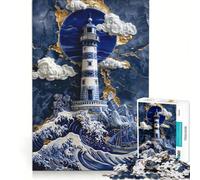 Puzzle da 1000 pezzi per adulti in porcellana tema "Speranza sul mare" ideale per giochi rilassanti decorazioni per la casa e regali per tutta la famiglia 38x26cm