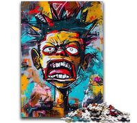 Puzzle da 1000 pezzi per adulti in stile Basquiat per bambini dai 14 anni in su, interessanti regali per ridurre lo stress per amici e familiari, 50x75cm