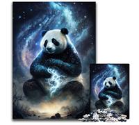 Puzzle da 1000 pezzi per adulti in stile Panda Art, puzzle in cartone per adulti, perfetto per la casa o l'ufficio, regalo di Natale ideale 26X38CM/10,23x14,96 pollici