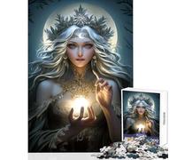 Puzzle da 1000 pezzi per adulti incantesimo etereo decorazione per la casa giocattoli regali per donne e uomini gioco impossibile con pezzi completamente interconnessi di forma casuale 38x26cm