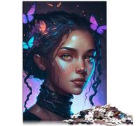 Puzzle da 1000 pezzi per adulti, incantevole puzzle per ragazze, pratico gioco da 38 x 52 cm, per alleviare lo stress, sfida difficile per adolescenti dai 14 anni in su
