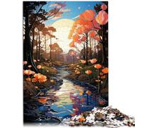 Puzzle da 1000 pezzi, per adulti, incantevoli fiori, giocattolo educativo, 26 x 38 cm, ottimo regalo per tutta la famiglia dai 14 anni in su