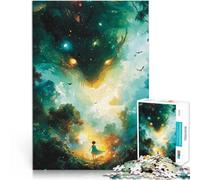 Puzzle da 1000 pezzi per adulti Incontro con gli spiriti della foresta Difficile e sfidante è ideale come regalo per tutta la famiglia 75x50cm