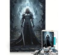 Puzzle da 1000 pezzi per adulti "Incontro finale", gioco impossibile, interazione genitore-figlio, lista dei desideri con Babbo Natale 50x75cm