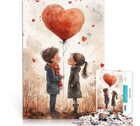 Puzzle da 1000 pezzi per adulti innamorarsi di San Valentino Sfida di gioco educativo giocattolo Giocattoli per la decorazione della casa 38x26cm