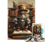 Puzzle da 1000 pezzi per adulti intelligente steampunk con un topo gioco educativo giocattolo intellettuale regalo di compleanno sfida difficile (dimensioni 38x52cm)