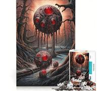 Puzzle da 1000 pezzi per adulti: Invasione aliena sulla Terra, gioco impossibile, sfida difficile, per rafforzare l'amore tra le coppie 50x75cm