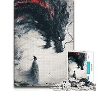 Puzzle da 1000 pezzi per adulti "Io con te", gioco pratico con taglio di precisione, adatto a bambini dai 14 anni in su (dimensioni 38x52cm)