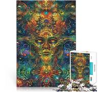 Puzzle da 1000 pezzi per adulti isola del drago Difficile da completare ma divertente e umoristico Migliorare l'amore tra le coppie 75x50cm