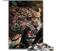 Puzzle da 1000 pezzi per adulti Jaguar Puzzle difficili per adulti dimensioni 26x38cm Divertimento per la serata di gioco in famiglia, opera d'arte decorativa fai da te