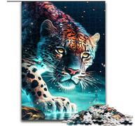 Puzzle da 1000 pezzi per adulti Jaguar Puzzle difficili per adulti dimensioni 26x38cm Perfetto per il divertimento in famiglia durante le vacanze