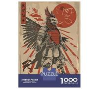 Puzzle Da 1000 Pezzi Per Adulti Japan Tengu Warrior Bird Puzzle Per Adulti Gioco Rompicapo Vacanza A Casa Ammazza Il Tempo Aiuta Ad Allenare Il Cervello 52x38cm/1000pcs