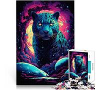 Puzzle da 1000 pezzi per adulti Jigsaw Art Galaxy Leopard difficile puzzle 26 x 38 cm regali per amici e familiari