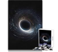Puzzle da 1000 pezzi per adulti Jigsaw Physics Black Hole Ideale per momenti di relax tranquilli Taglio uniforme e pulito Giocattolo per il tempo libero Dimensioni 38x52cm