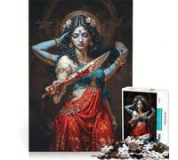 Puzzle da 1000 pezzi per adulti Kali del Velo d'Oro gioco per famiglie divertente e umoristico sfida unica 50x75cm