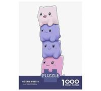 Puzzle Da 1000 Pezzi Per Adulti Kawaii Cute Cats Nursery Puzzle Per Adulti Giochi Divertenti Regali Per Donne Aiuta L'esercizio Del Cervello 52x38cm/1000pcs