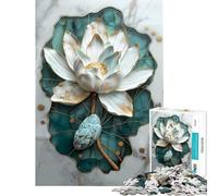 Puzzle da 1000 pezzi per adulti Kintsugi Loto Giocattolo artistico Gioco intellettuale Gioco educativo per tutta la famiglia Ottimo regalo e giocattolo (Dimensioni 50x75cm)