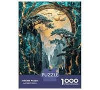 Puzzle Da 1000 Pezzi Per Adulti Kintsugi Mountain Realm Puzzle Antistress Giocattoli Difficili Regali Unici Per Compleanno E Natale 38x26cm/1000pcs