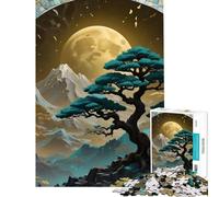 Puzzle da 1000 pezzi per adulti Kintsugi Sole Nascente Sfida per l'intelligenza Giocattolo avvincente Gioco rilassante Apprendimento Educativo Regalo di compleanno (Dimensioni 75x50cm)