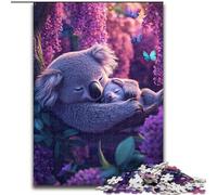 Puzzle da 1000 pezzi per adulti, Koala addormentato, 26x38cm, gioco interattivo per famiglie, sfida per la mente, giocattolo educativo