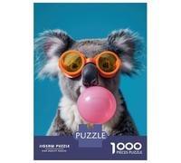 Puzzle Da 1000 Pezzi Per Adulti Koala BubbleGum Puzzle Per Adulti Giochi Rilassanti Ma Divertenti E Umoristici Ottimo Regalo Per I Giocatori 52x38cm/1000pcs