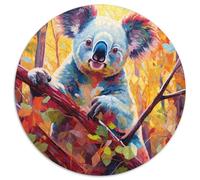Puzzle da 1000 pezzi per adulti, Koala colorato, puzzle difficili per adulti, interazione familiare e sfida mentale, sfida di attività per famiglie (67,5x67,5 cm)