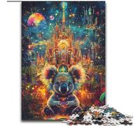 Puzzle da 1000 pezzi per adulti Koala Puzzle impegnativi Opera d'arte Decorazione Giocattolo di intelligenza per giochi al chiuso per famiglie (Dimensioni 26x38cm)