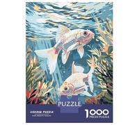 Puzzle Da 1000 Pezzi Per Adulti Koi Fish Underwater Puzzle Per Adulti Gioco Rompicapo Regalo Di Compleanno Regali Di Compleanno E Unici 70x50cm/1000pcs