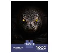 Puzzle Da 1000 Pezzi Per Adulti Komodo Dragon Close-Up Puzzle Per Adulti Gioco Rompicapo Analisi E Logica Ottimo Regalo Per I Giocatori 70x50cm/1000pcs