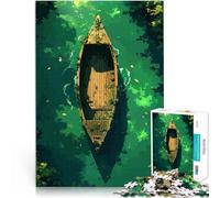 Puzzle da 1000 pezzi per adulti La barca abbandonata Difficile da completare ma divertente e umoristico è ideale come regalo per tutta la famiglia 75x50cm
