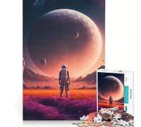Puzzle da 1000 pezzi per adulti "La bellezza dell'ignoto" gioco pratico impegnativo e stimolante adatto come decorazione da scrivania 50x75cm