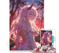 Puzzle da 1000 pezzi per adulti "La bellezza demoniaca", gioco educativo, allena la mente e la mano, collezione d'artista, belle arti 50x75cm